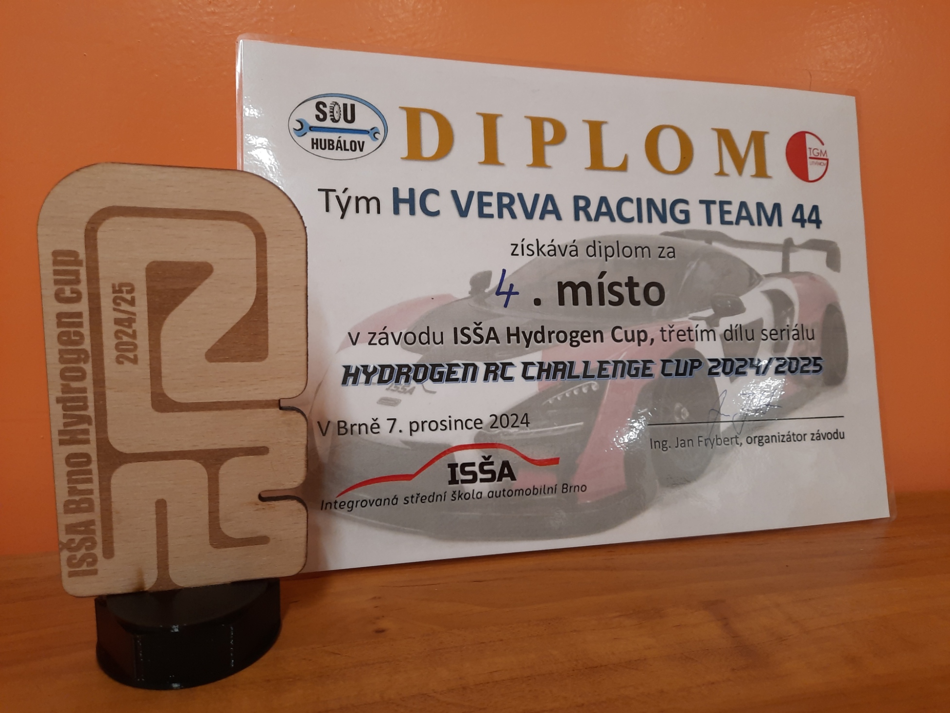 ISŠA Hydrogen Cup Brno 6. a 7. prosince 2024