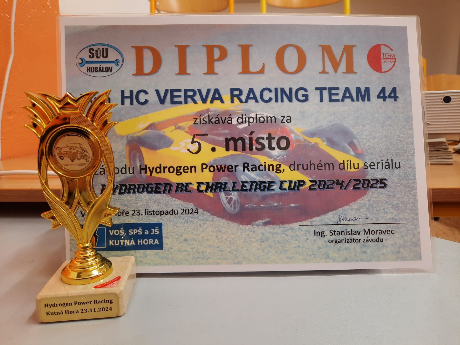 Hydrogen Power Racing Kutná Hora 23. 11. 2024