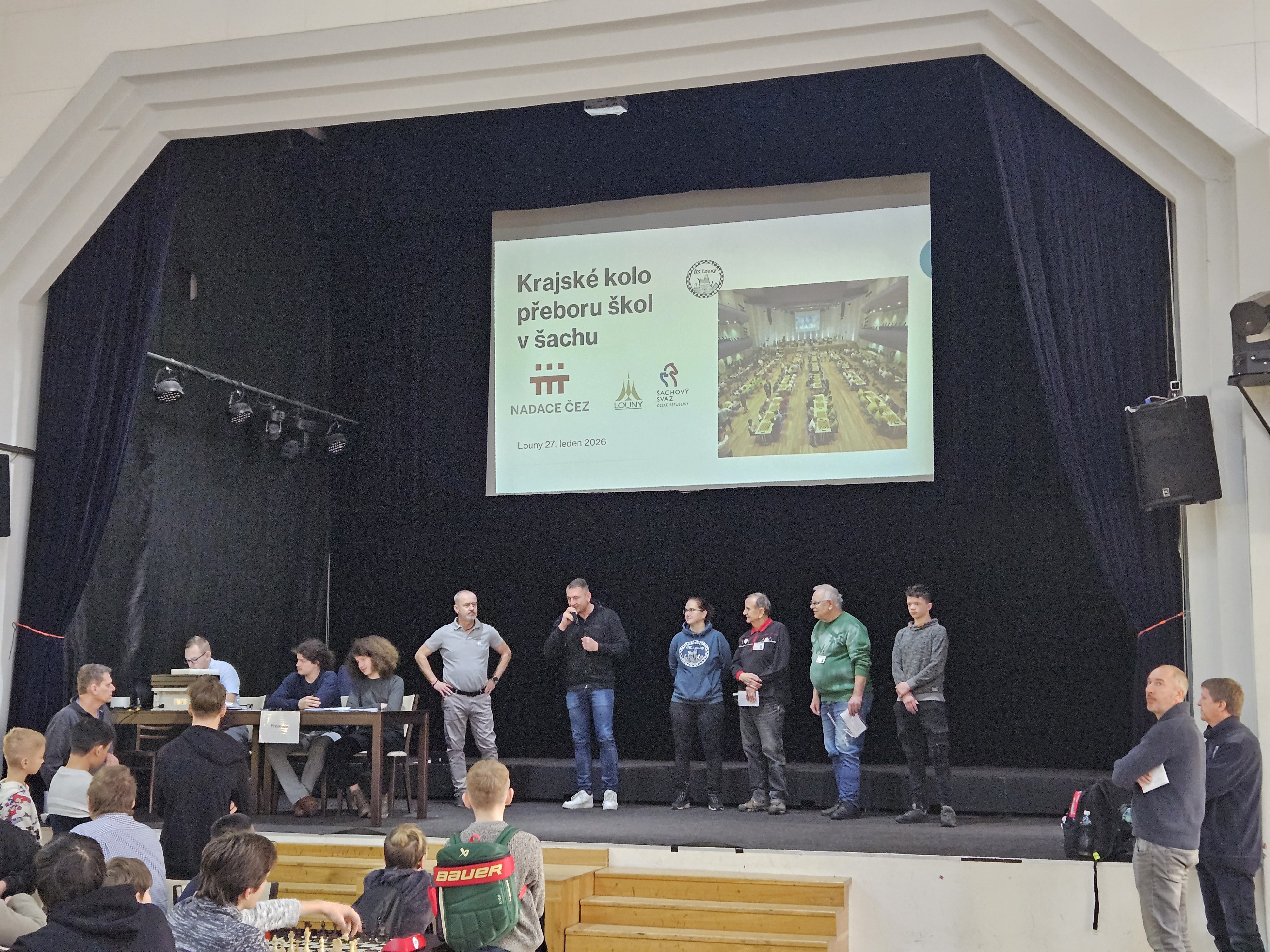 Krajské kolo přeboru škol v šachu