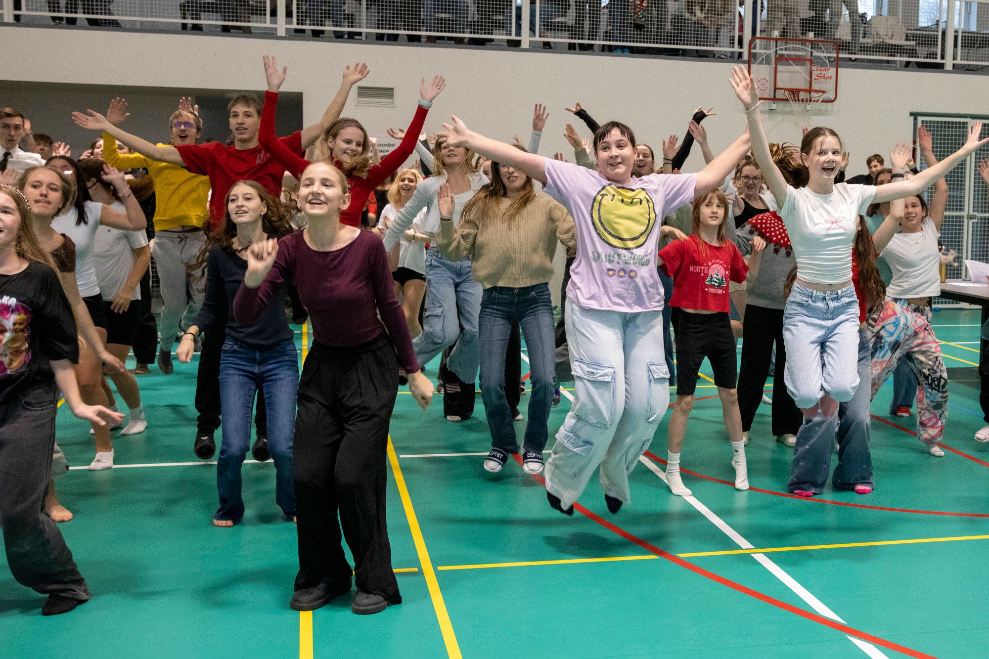 Taneční soutěž Just Dance roztančila gymnázium