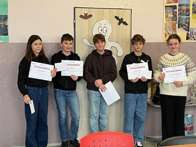 Okresní kolo v Pythagoriádě